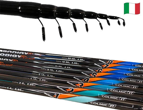 Colmic Prodigy Trout Bombarda (15-30 g) Telescopic Bolognese Rod - 4.3 m / 14.1 ft