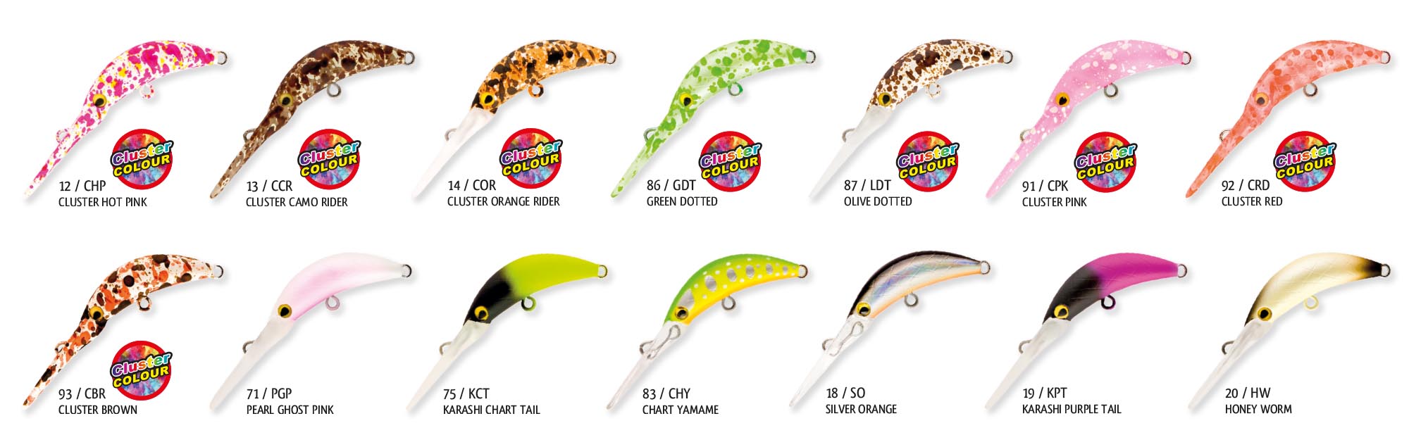 Rapture Diavel Deep Area Crank (2.2g / 0.07 oz. | 35 mm / 1.38" Barbless Crankbait)
