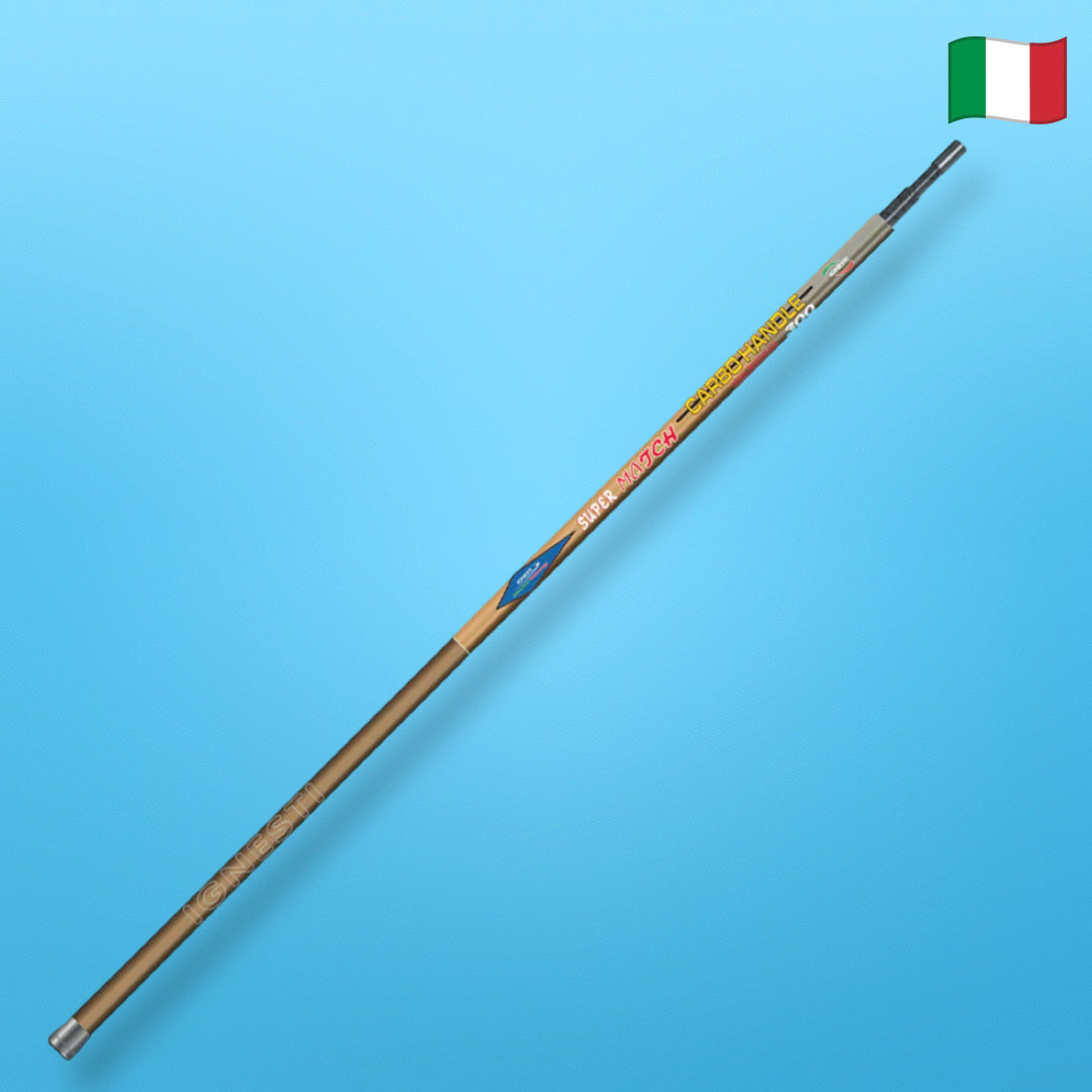 Ignesti Premium Super Match Telescopic Carbon Fiber Landing Net Handle 4 m / 13.1 ft
