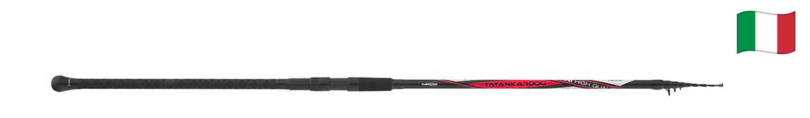 Tubertini Tatanka 1000 Allrounder Telescopic Bolognese Rod - From 3.6 m / 11.8 ft to 4.2 m / 13.8