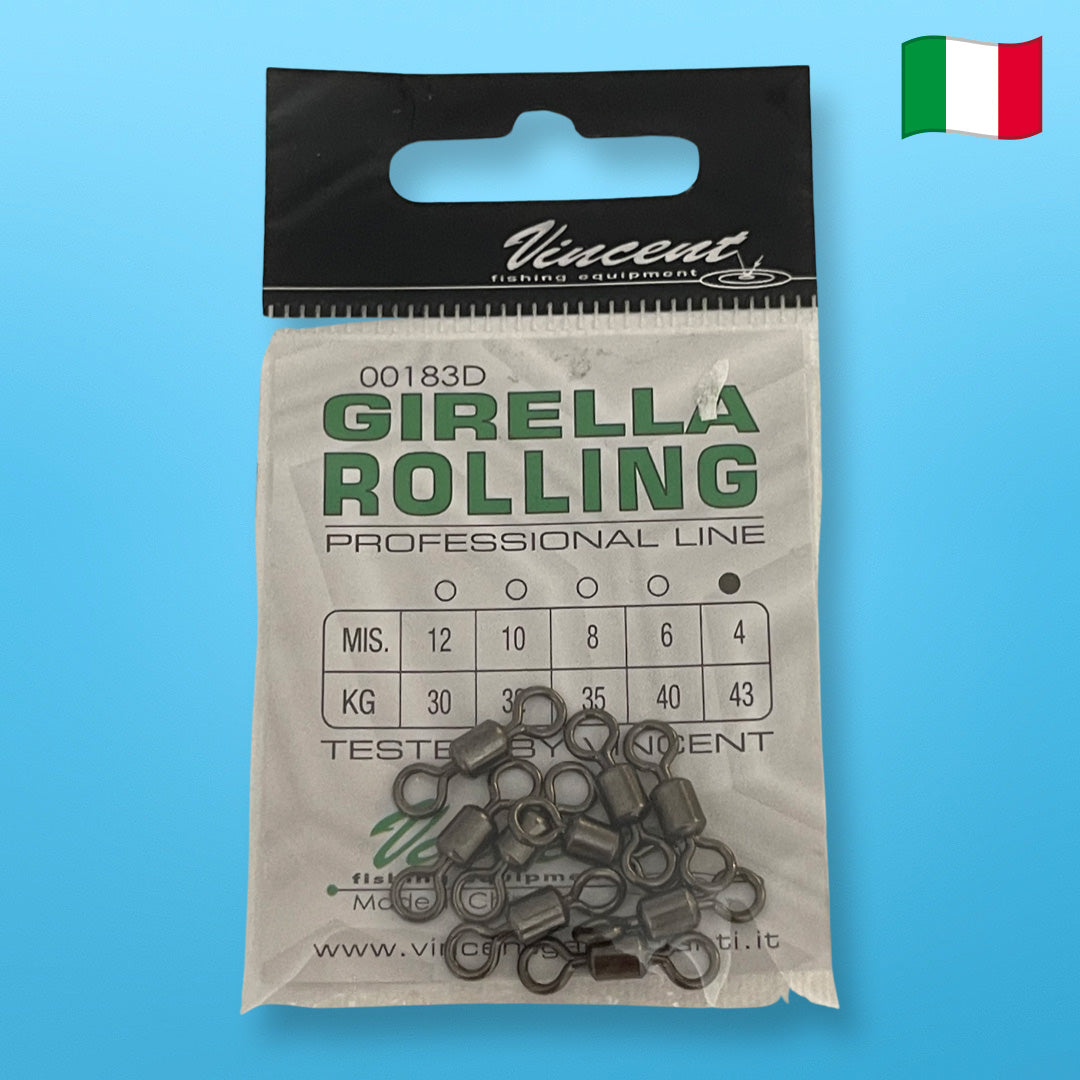 Vincent Girella Rolling (10 Pack of Swivels)