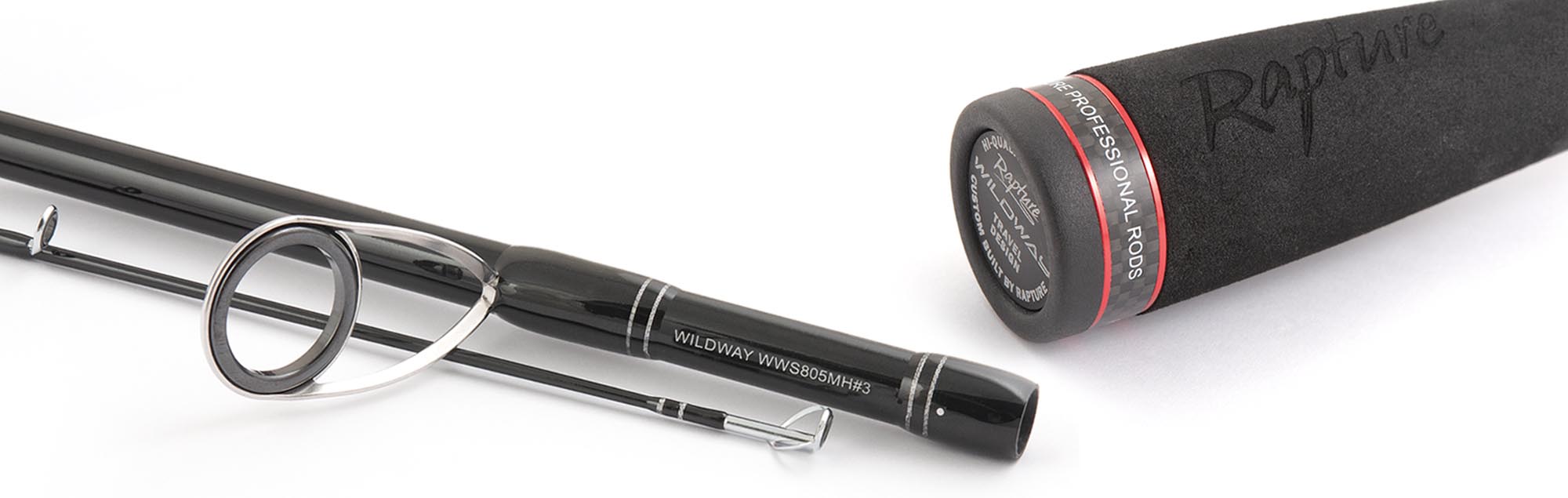 Rapture Wildway High-Performance (10-45 g) Travel Rod - 2.74 m / 9 ft