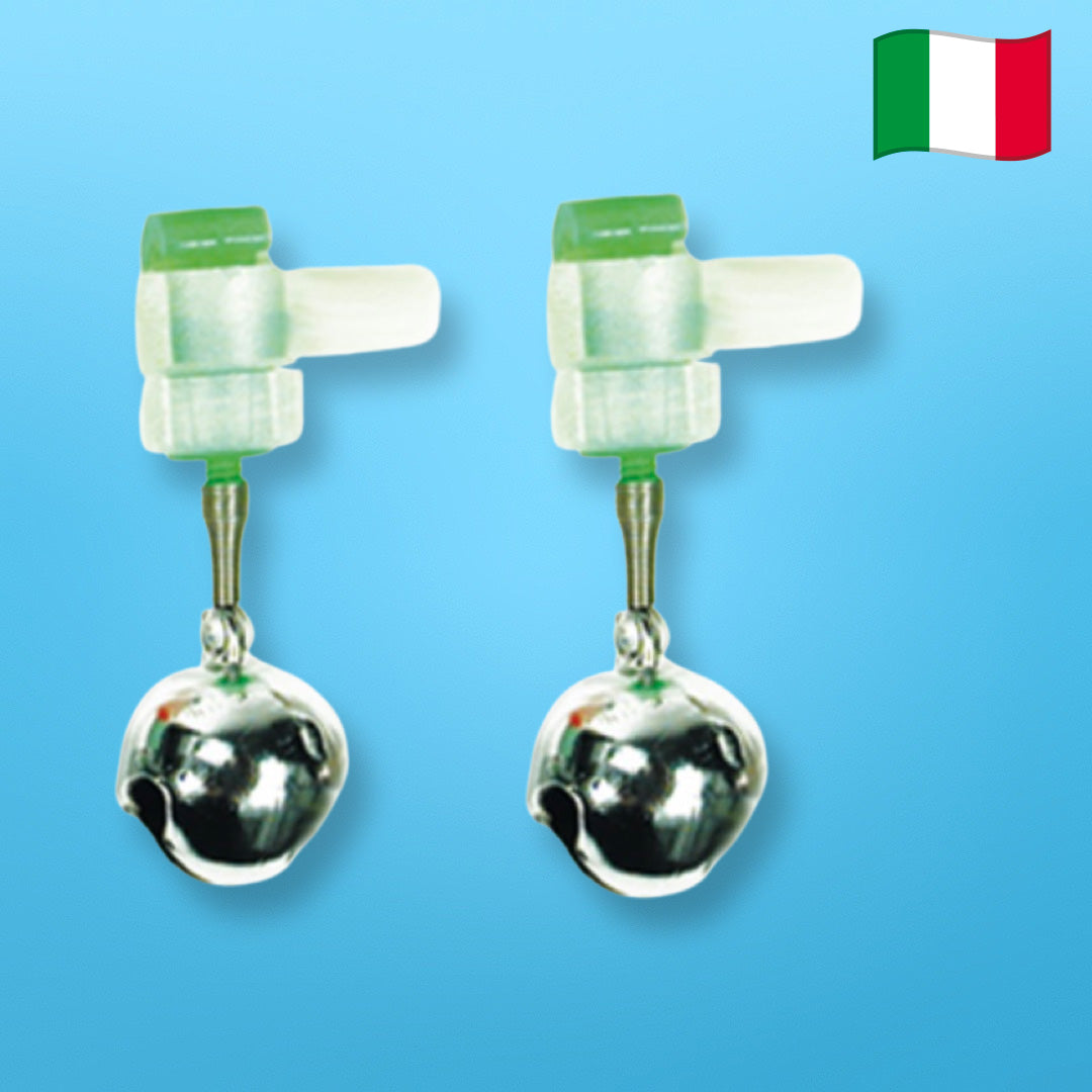 Ignesti Screw Fishing Bell with Starlite Holder (2 Pack)