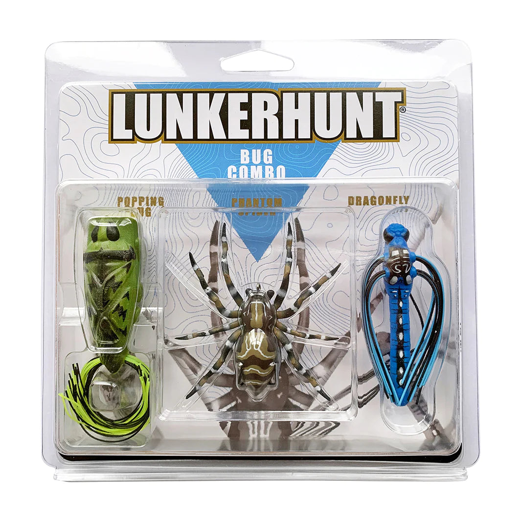 Lunkerhunt Popping Bug Combo