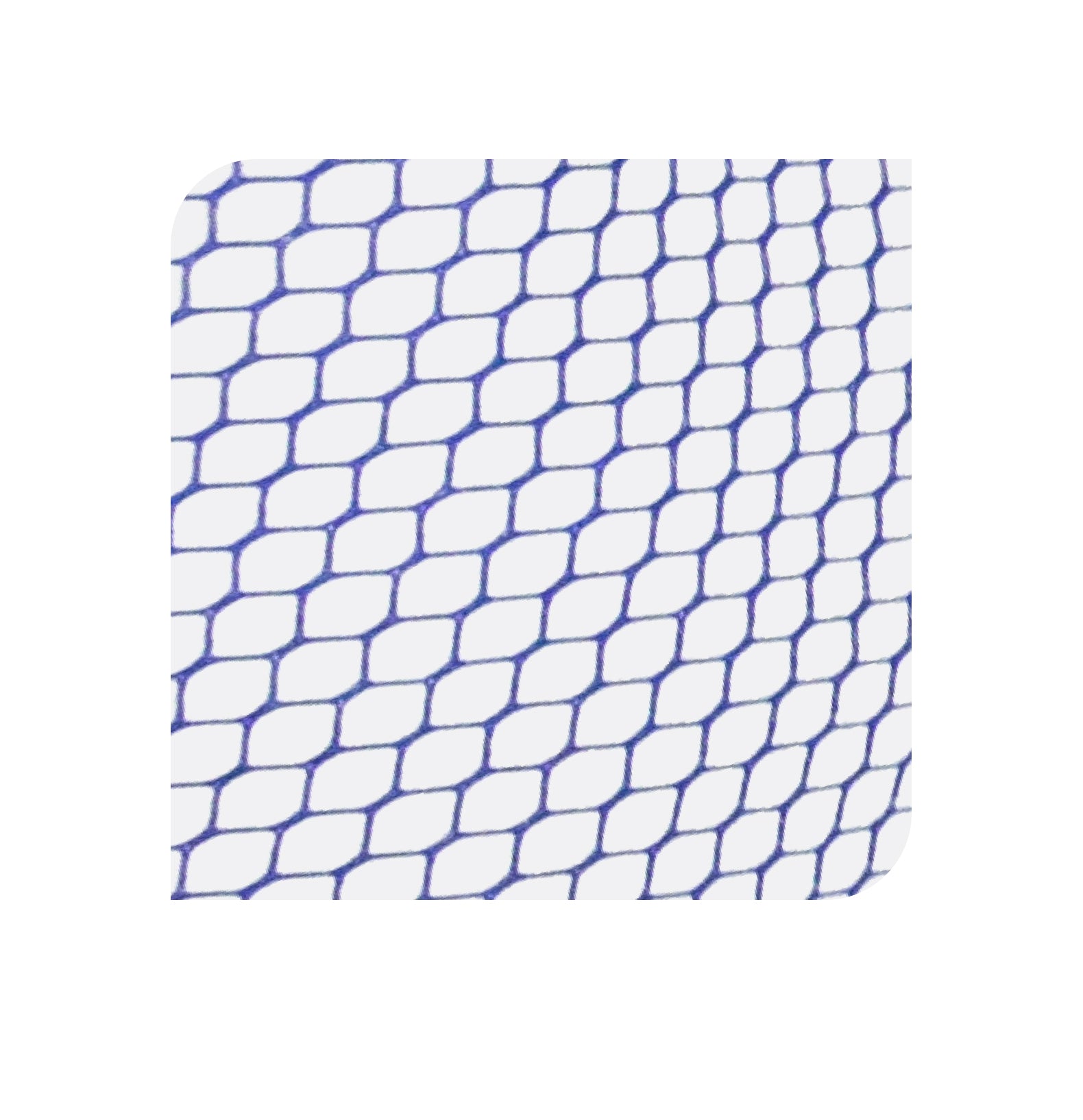 Colmic Trophy Gumma Net Head (55 x 45 cm, Rubberized)