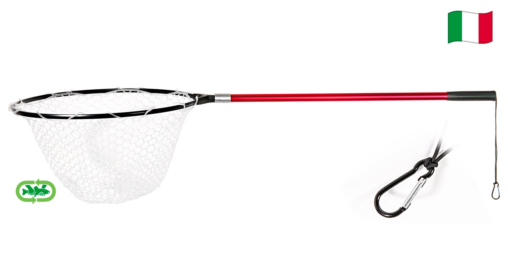 Rapture Pro Rubba Landing Net Ø 50x40 cm / 120 cm