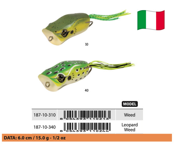 Rapture Popper Frog (15 g / 0.5 oz. | 60 mm / 2.3" Popper)