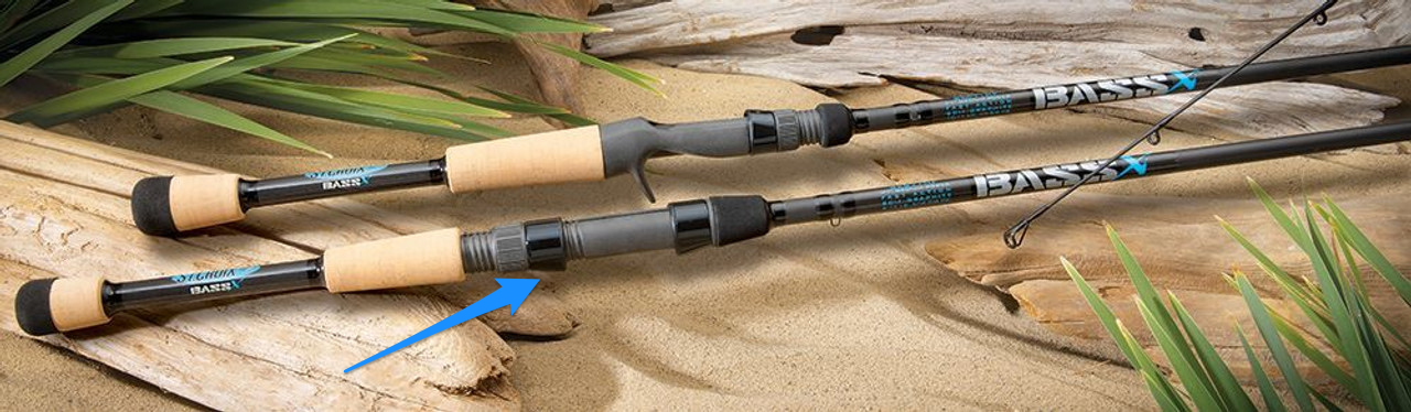St Croix BXS71MF Bass X 7'1" Spinning Rod