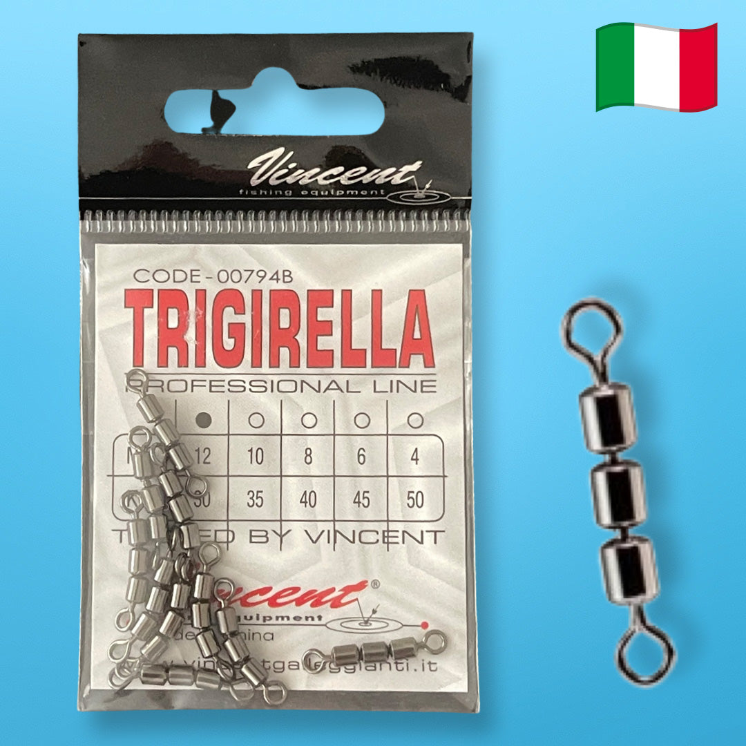 Vincent Trigirella Rolling (10 Pack of Triple Swivels)