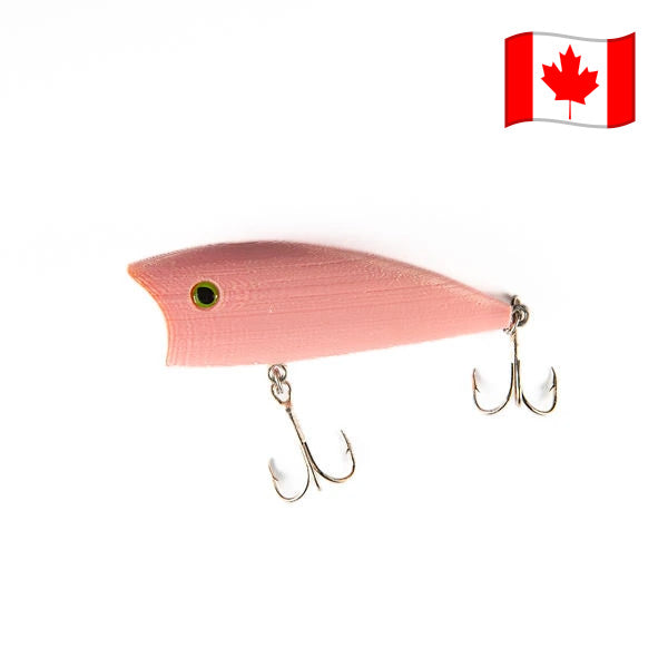 BAM Baits 3.25” Never Fade Popper Topwater Fishing Lure