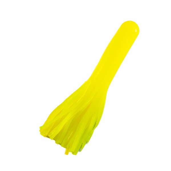 BAM Baits 5" Chartreuse Kraken Tube Jig (4 Pack)