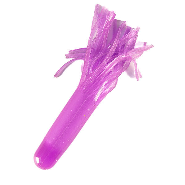 BAM Baits 5" Purple Glow Tube Jig (4 Pack)