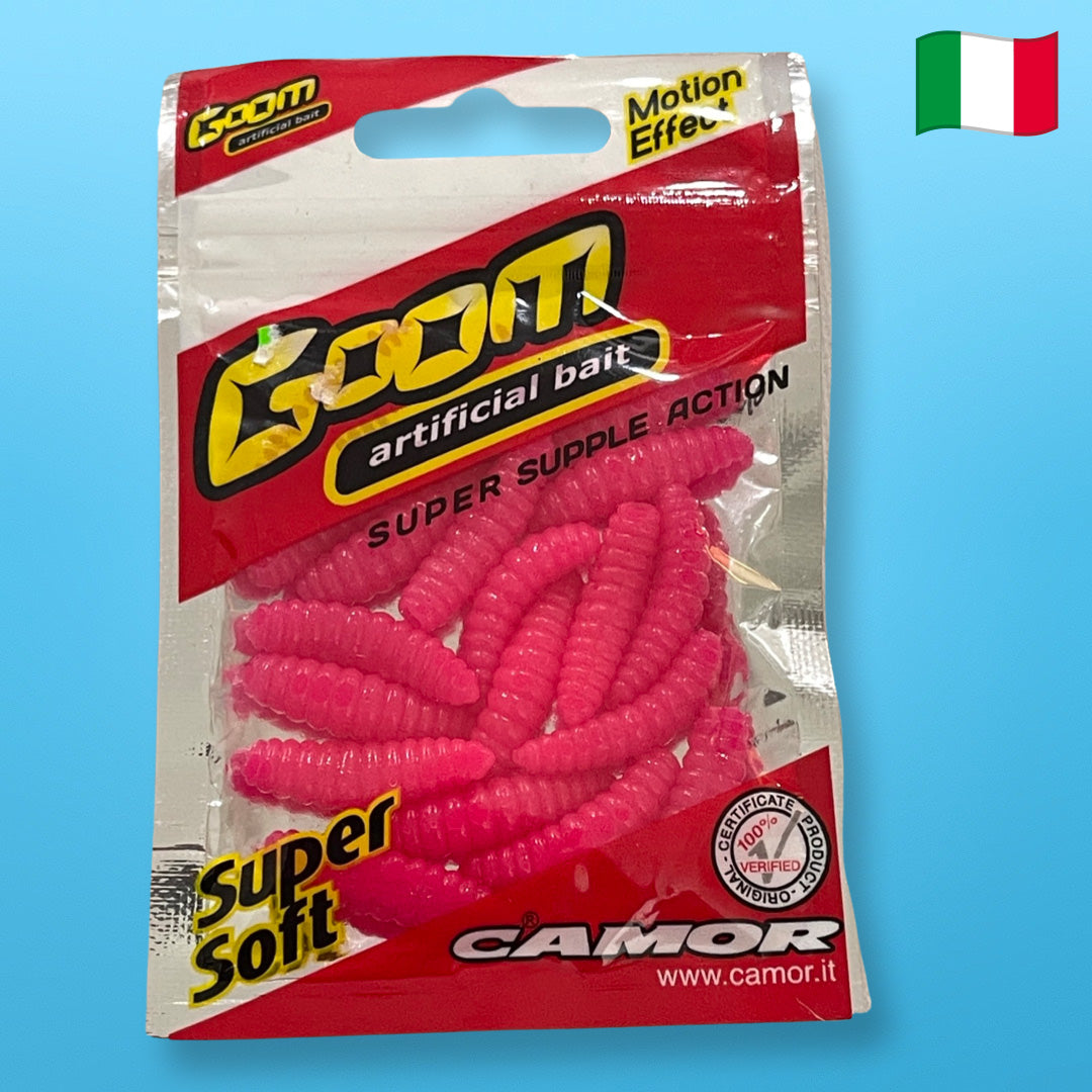 Camor Goom Super Soft Wax Worms 2.6 cm / 1.02
