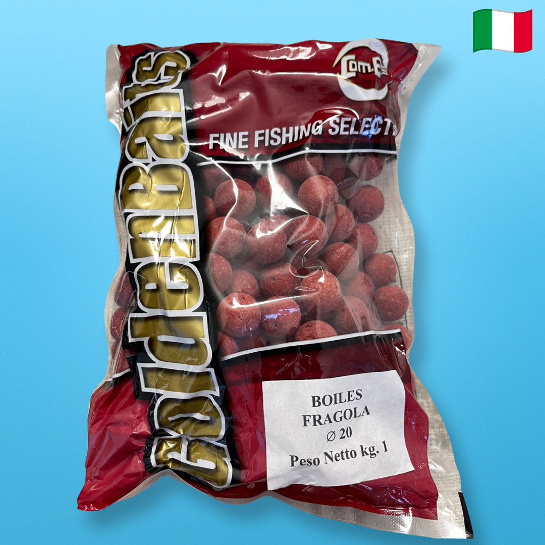 Com.Es. GoldenBaits Premium 20 mm Carp Boilies (1 Kg / 2.2 Lb)