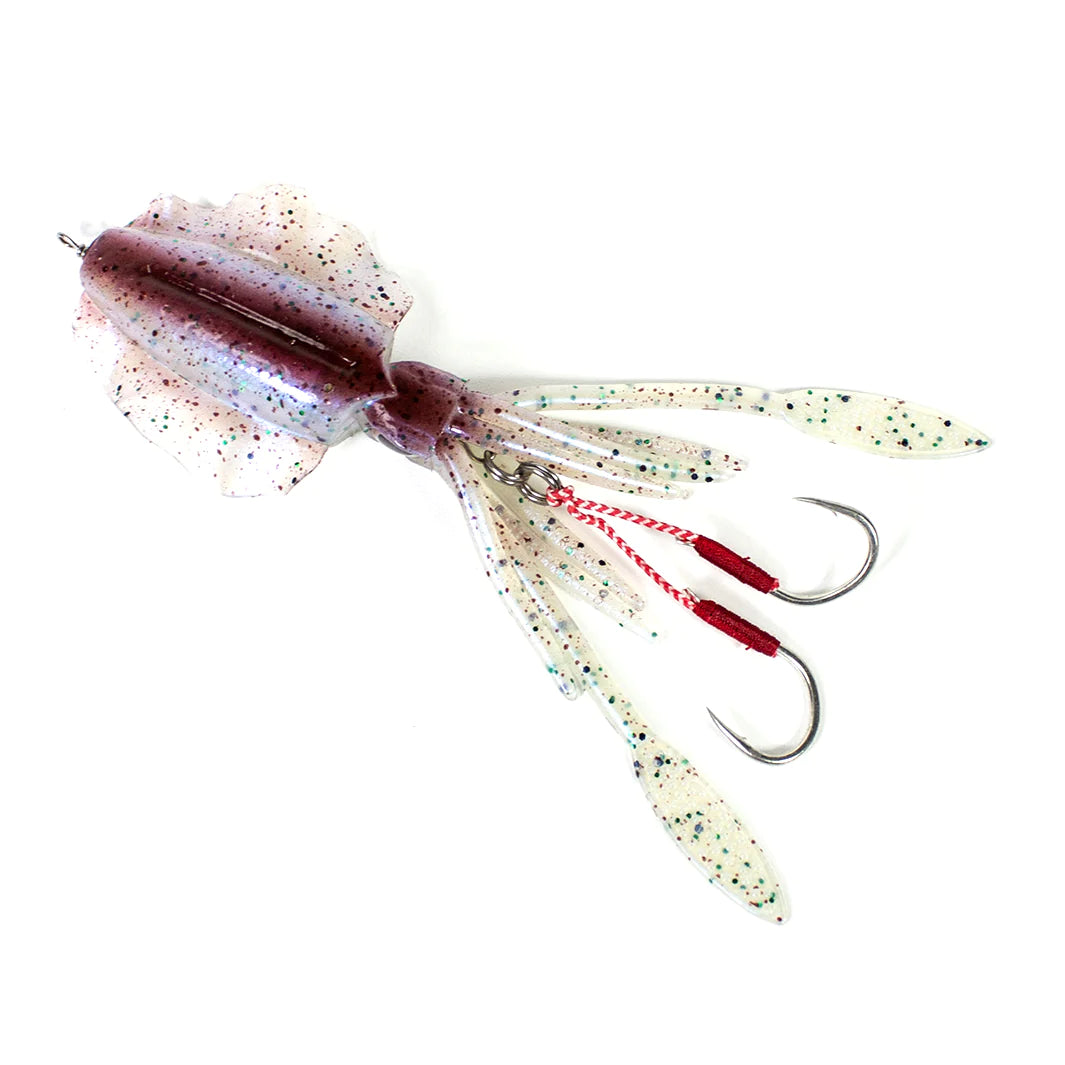 Lunkerhunt 5.25" Mantle Pre-Rigged Squid