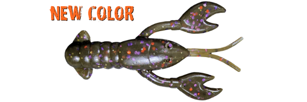 Grumpy 2.5" Crawdaddie (6 Pack)