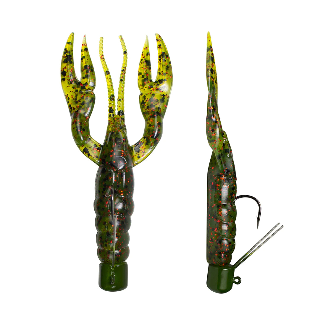 Lunkerhunt 3" Pre-Rigged Finesse Craw (3 Pack)