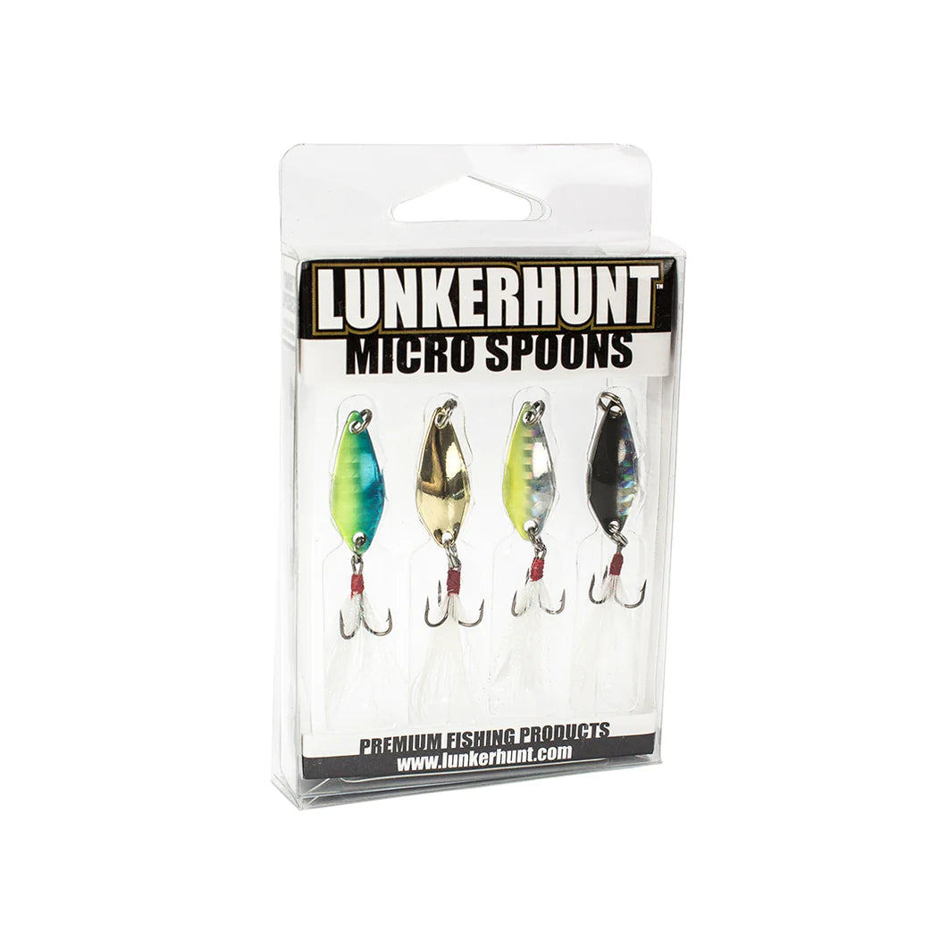 Lunkerhunt Micro Spoons (4 Pack)