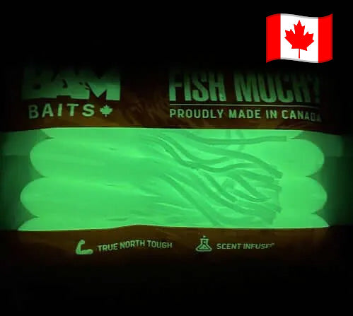 BAM Baits 4" Sidewinder Tube Jig (8 Pack)