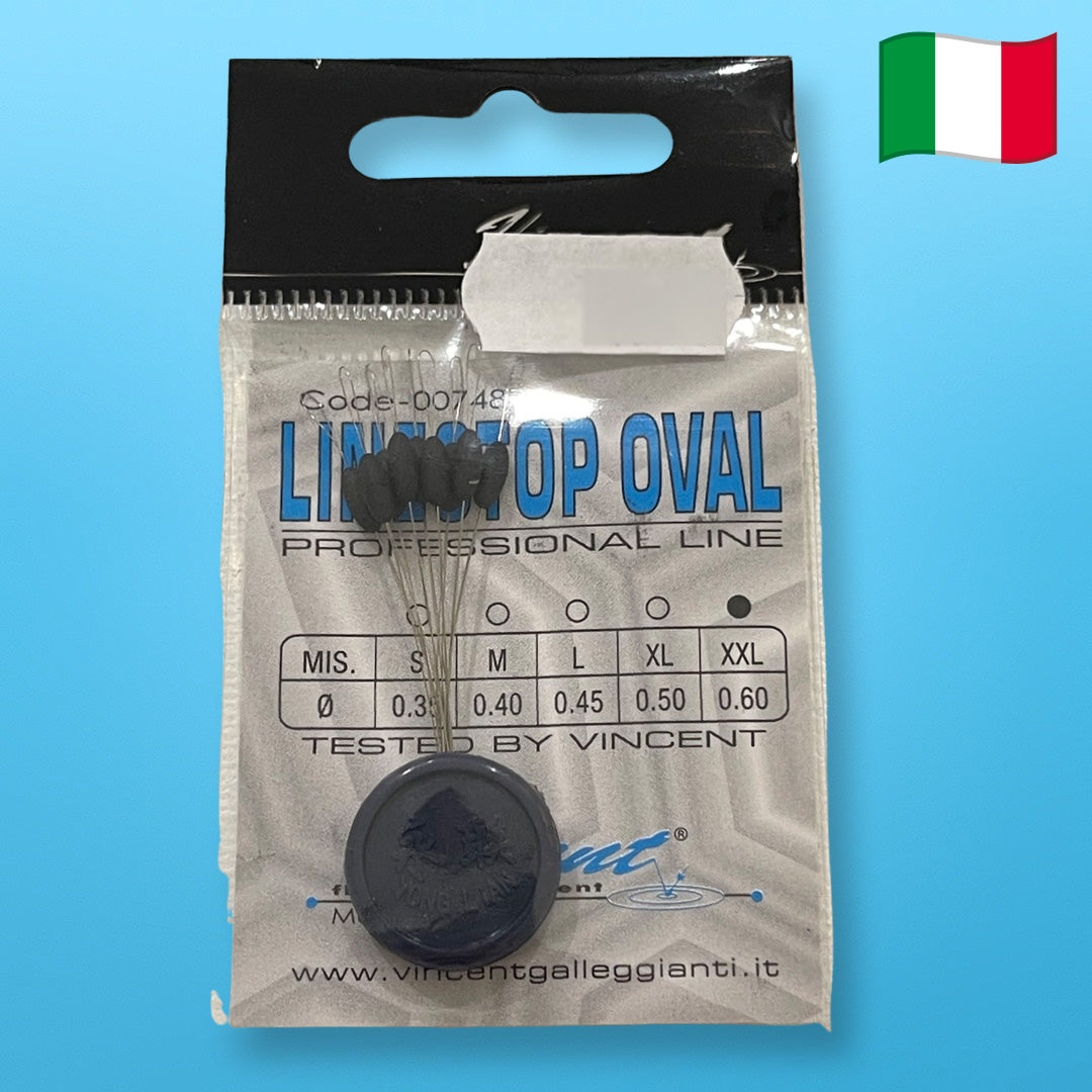 Vincent Linestop Oval Float Stoppers (10 Pack)