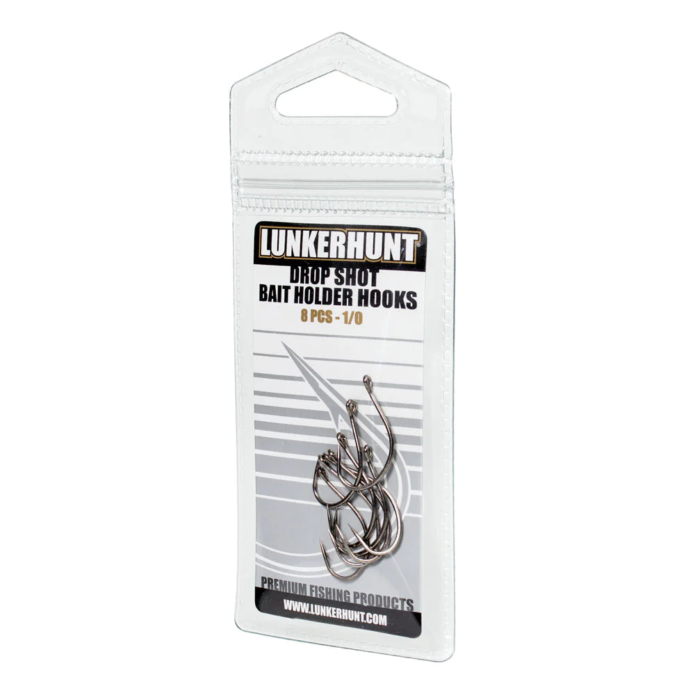 Lunkerhunt Drop Shot/Bait Holder Hooks (8 Pack)