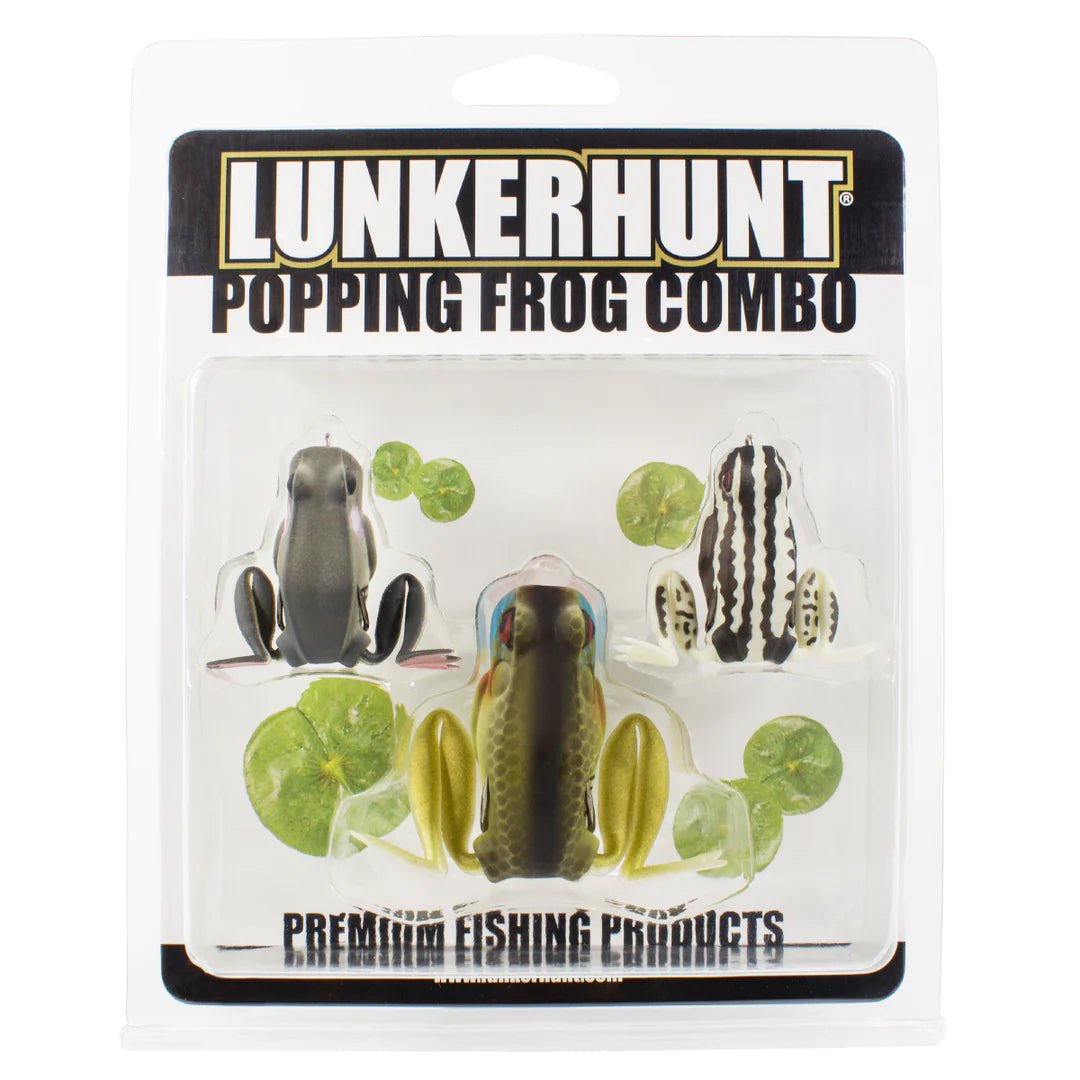 Lunkerhunt Popping Frog Combo