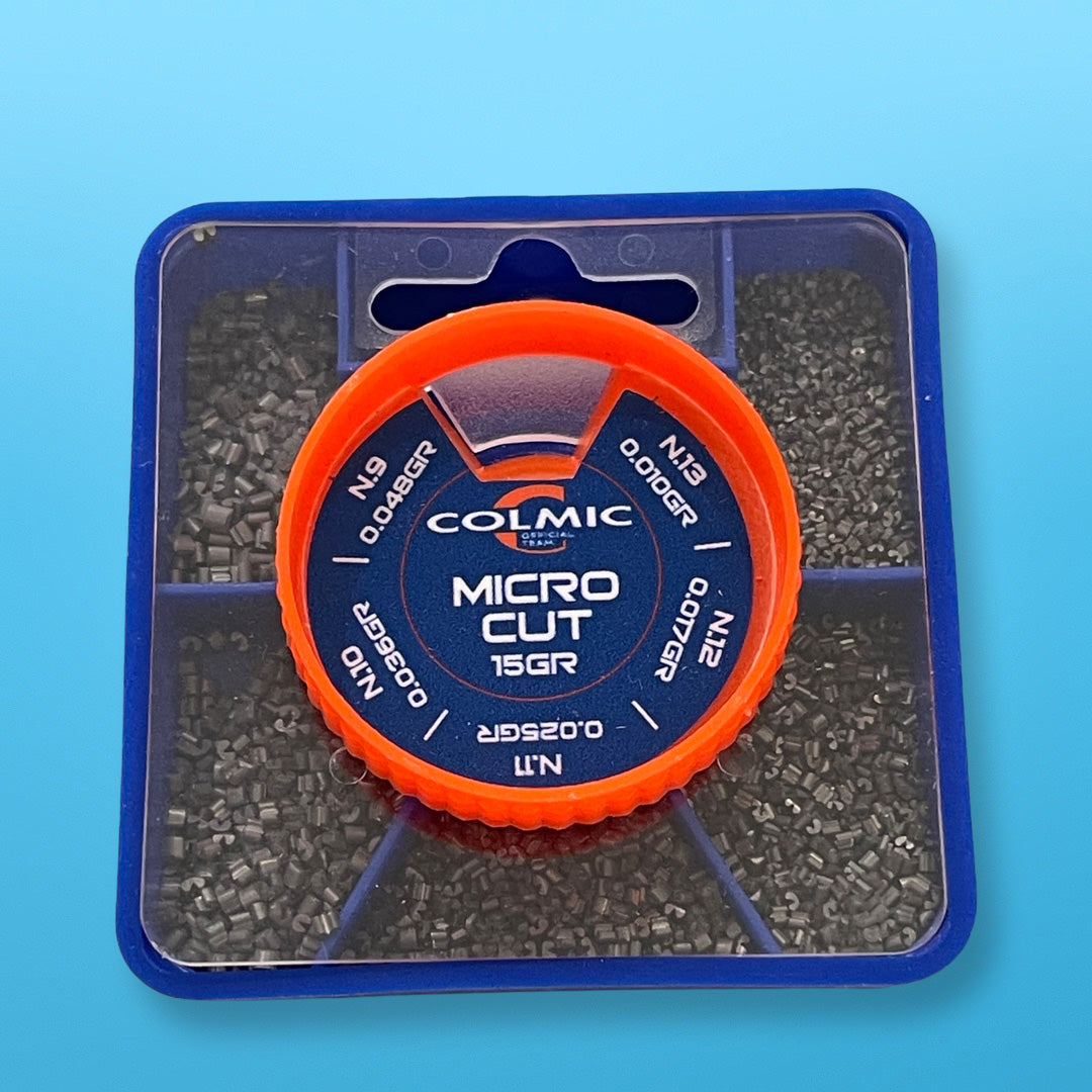 Colmic Micro-cut Cylindrical Split-shot Calibrated Weights Box