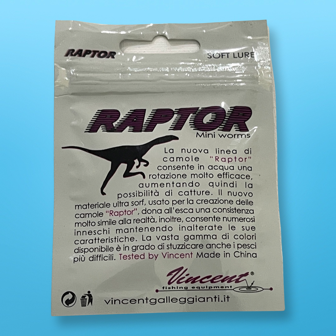 Vincent Raptor Camola/Wax Worms 3 cm / 1.18" (7 Pack)