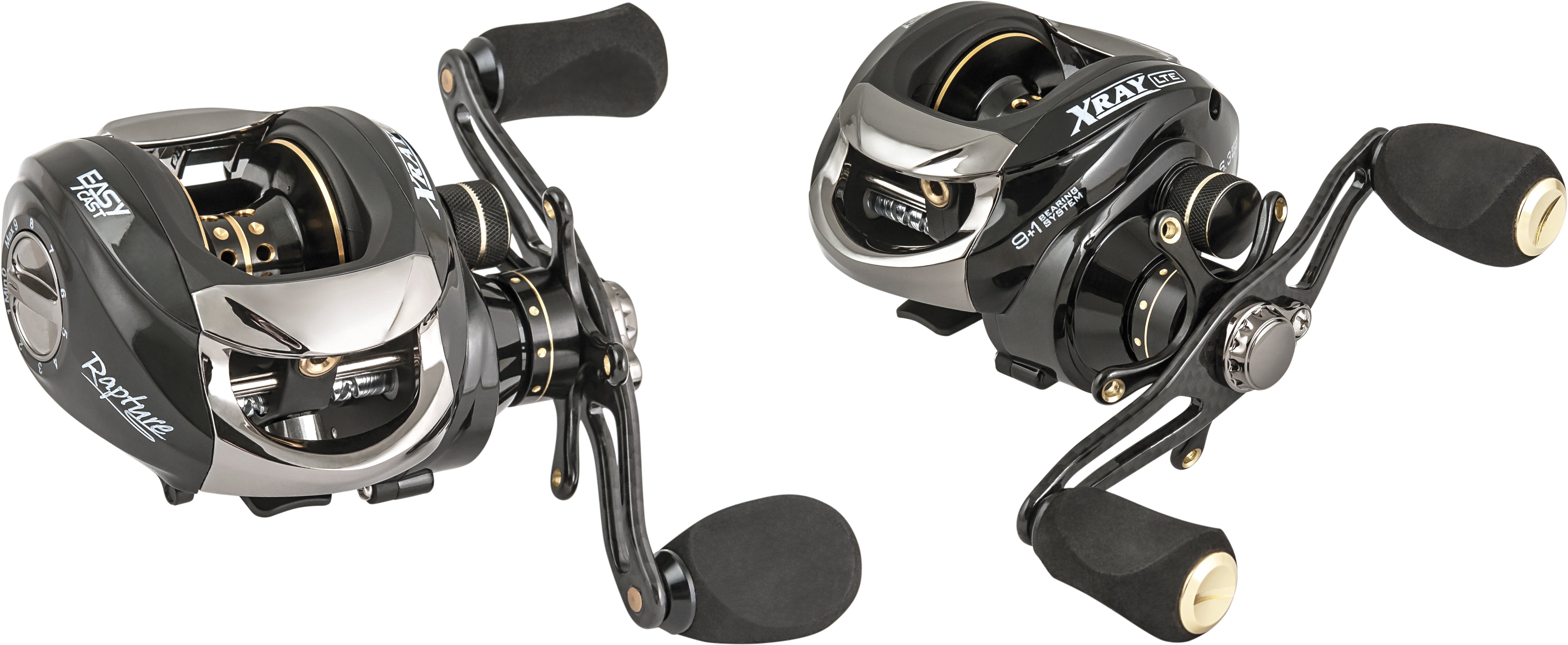 Rapture X-Ray SPL and LTE Baitcasting Reels