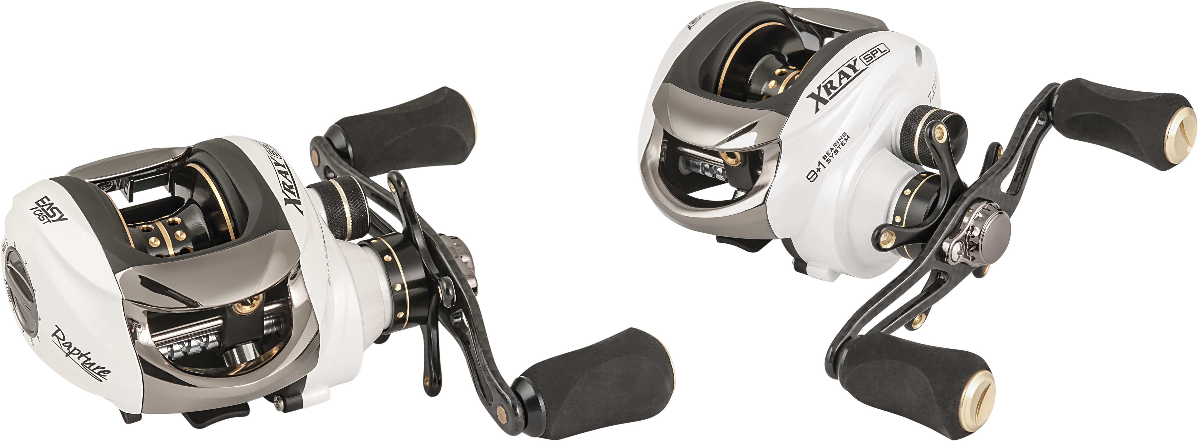 Rapture X-Ray SPL and LTE Baitcasting Reels